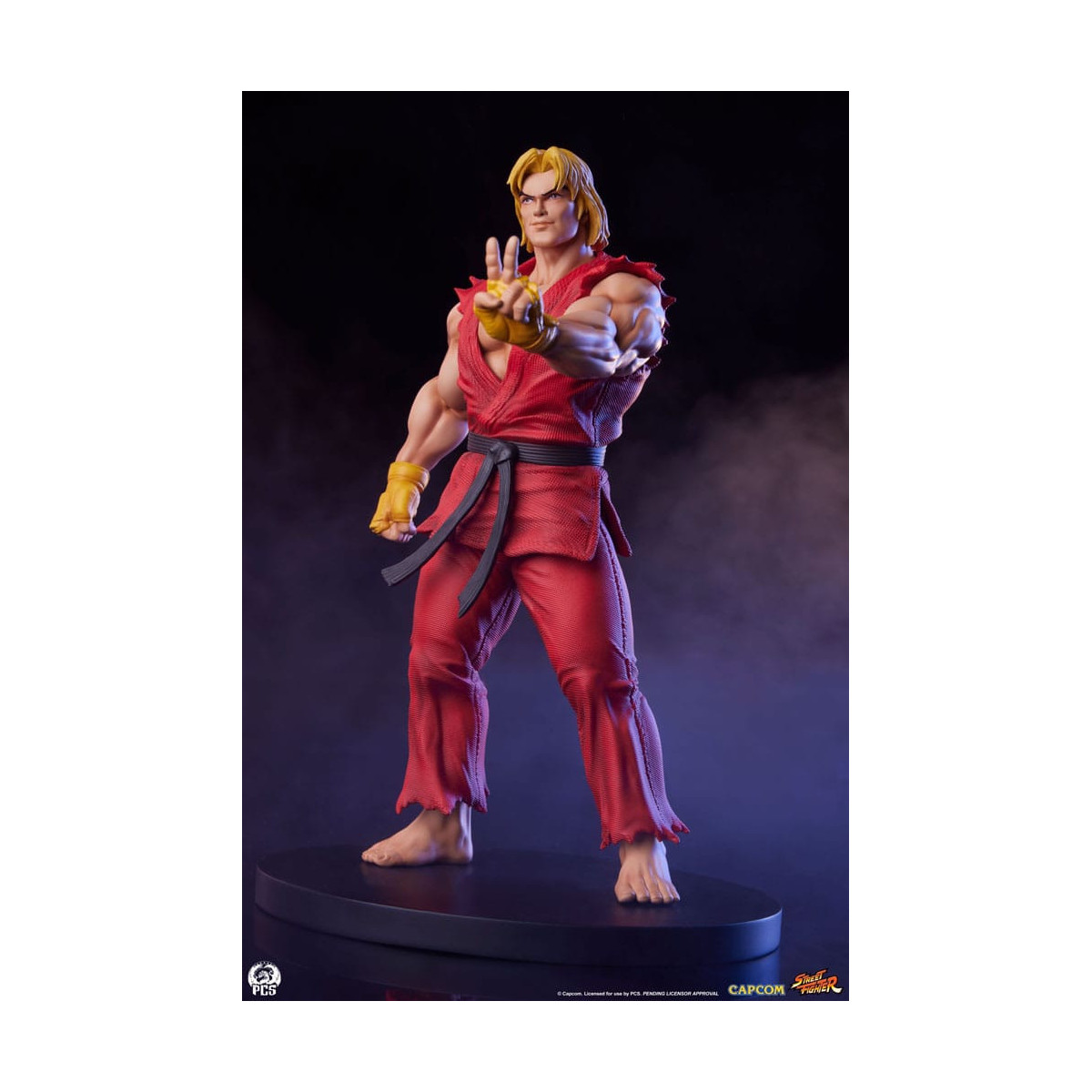 PCS - Street Fighter: Street Jam - Conjunto de estatuas a escala 1:10 de Ken y Vega
