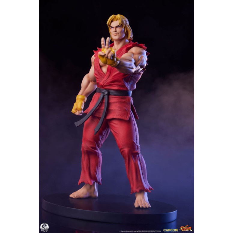 PCS - Street Fighter: Street Jam - Conjunto de estatuas a escala 1:10 de Ken y Vega