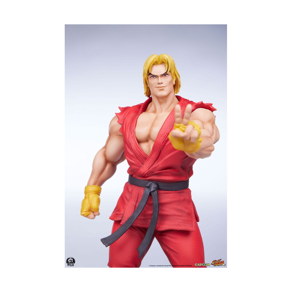 PCS - Street Fighter: Street Jam - Conjunto de estatuas a escala 1:10 de Ken y Vega
