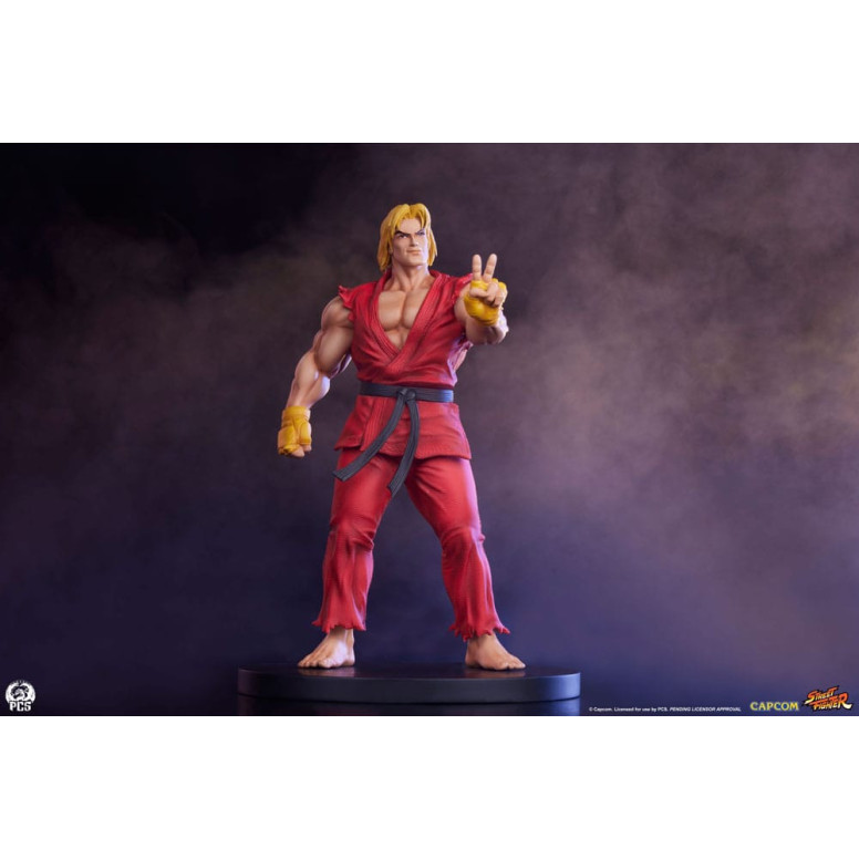 PCS - Street Fighter: Street Jam - Conjunto de estatuas a escala 1:10 de Ken y Vega