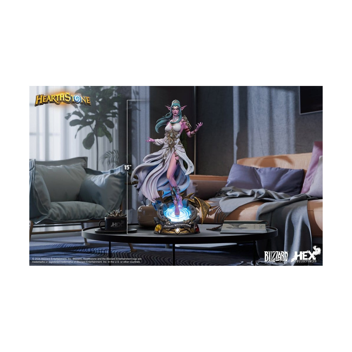 Hex Artículos de colección - Hearthstone - Tyrande Whisperwind 1/6 - Blizzard