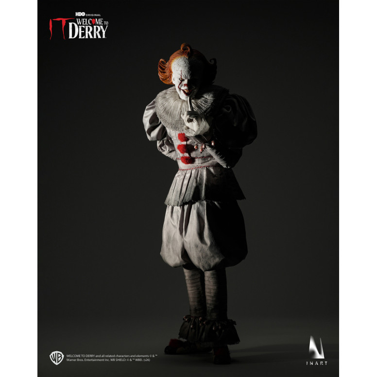 INART - Figura coleccionable de Pennywise a escala 1/6 - IT: Bienvenidos a Derry, temporada 1