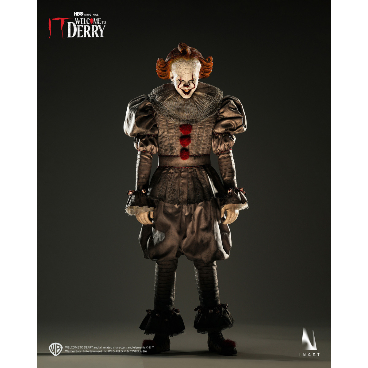 INART - Figura coleccionable de Pennywise a escala 1/6 - IT: Bienvenidos a Derry, temporada 1