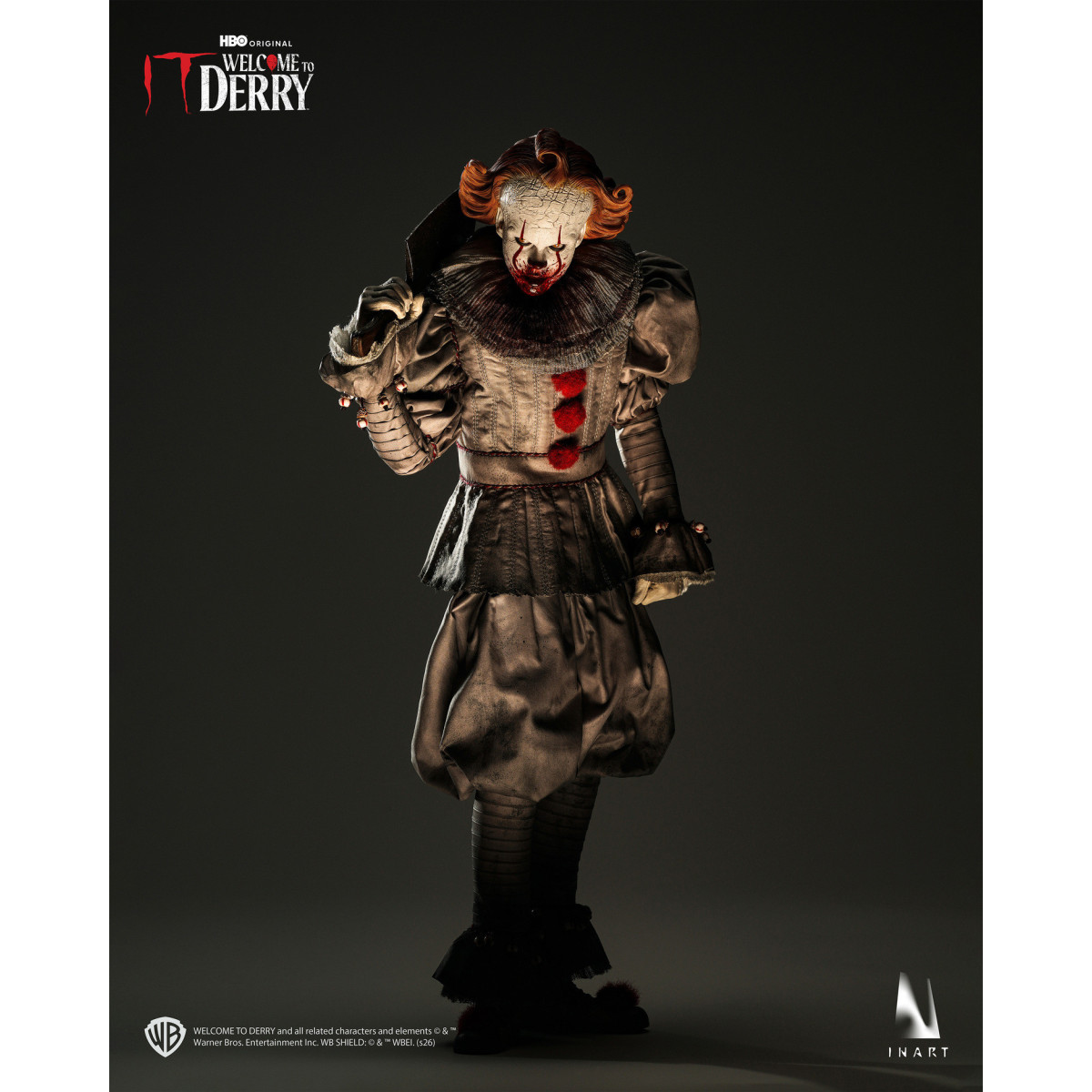 INART - Figura coleccionable de Pennywise a escala 1/6 - IT: Bienvenidos a Derry, temporada 1