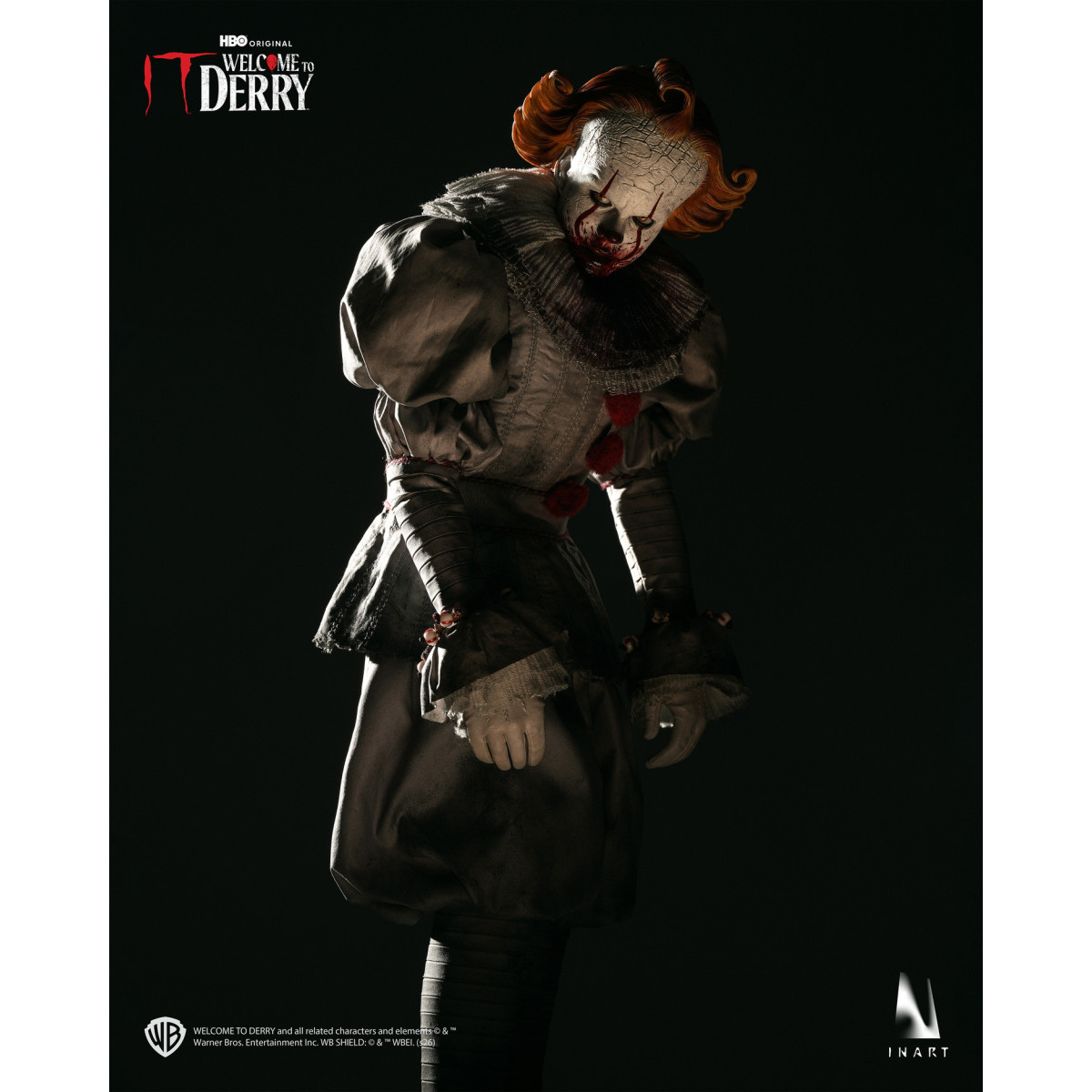 INART - Figura coleccionable de Pennywise a escala 1/6 - IT: Bienvenidos a Derry, temporada 1