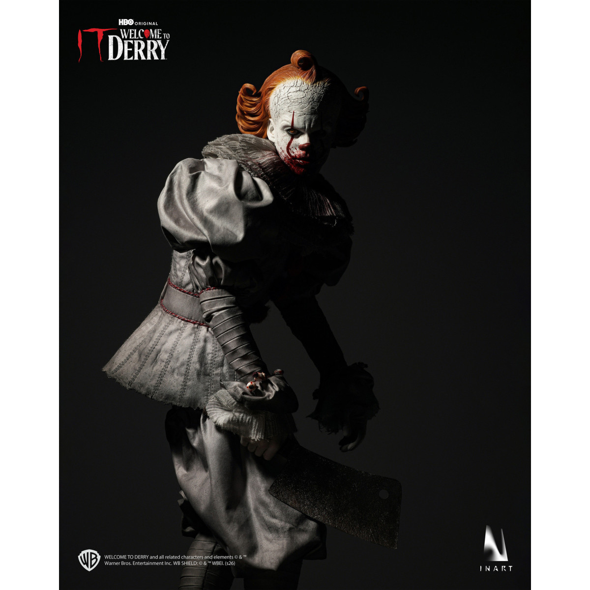 INART - Figura coleccionable de Pennywise a escala 1/6 - IT: Bienvenidos a Derry, temporada 1
