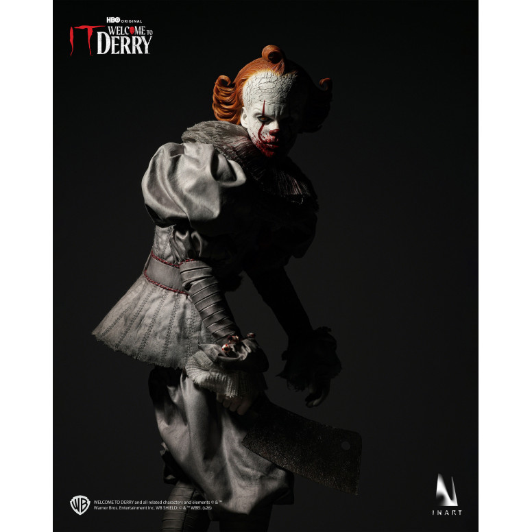 INART - Figura coleccionable de Pennywise a escala 1/6 - IT: Bienvenidos a Derry, temporada 1