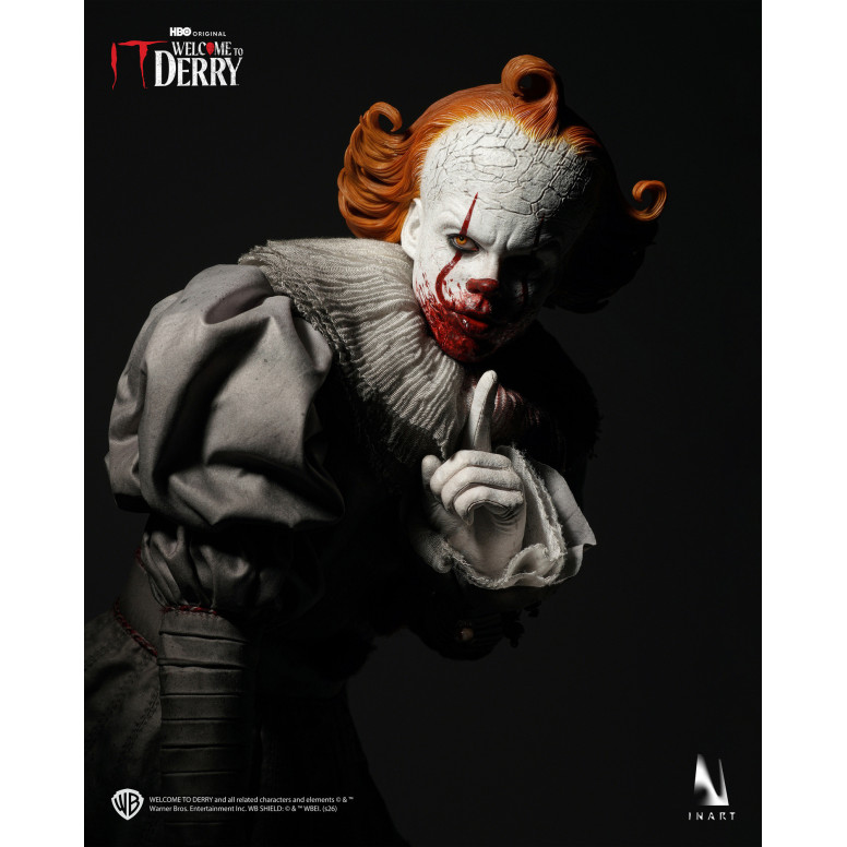 INART - Figura coleccionable de Pennywise a escala 1/6 - IT: Bienvenidos a Derry, temporada 1