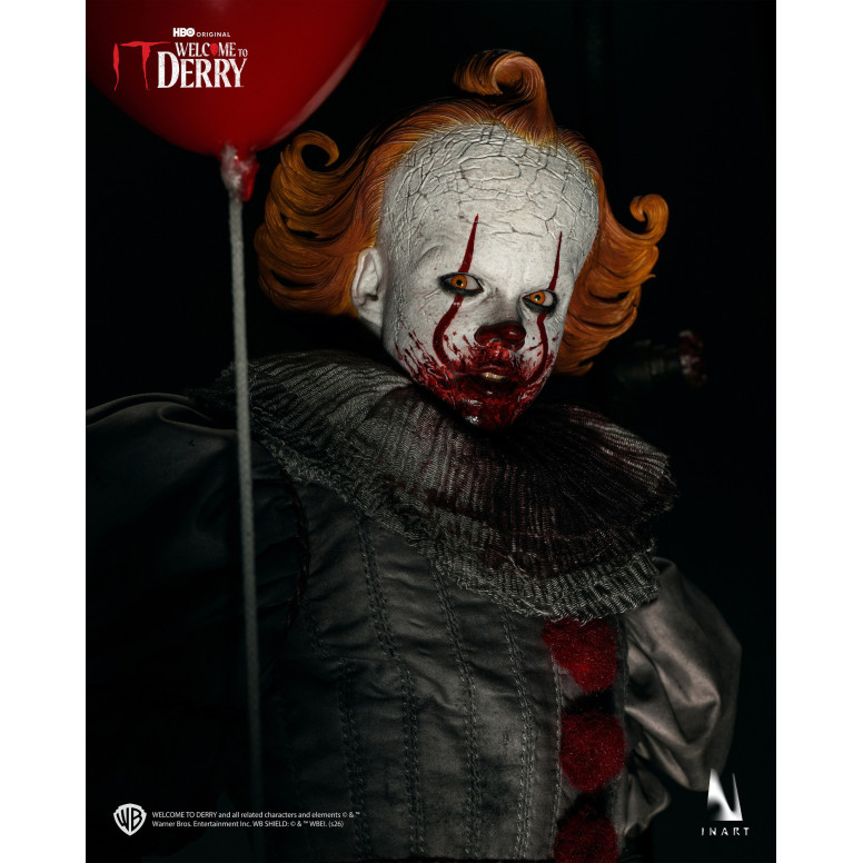 INART - Figura coleccionable de Pennywise a escala 1/6 - IT: Bienvenidos a Derry, temporada 1
