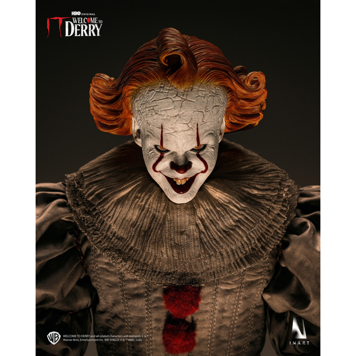 INART - Figura coleccionable de Pennywise a escala 1/6 - IT: Bienvenidos a Derry, temporada 1