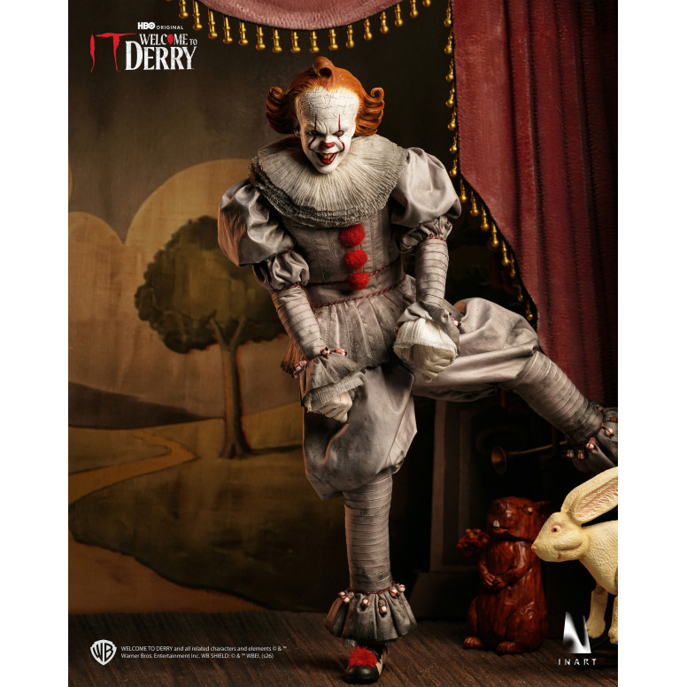 INART - Figura coleccionable de Pennywise a escala 1/6 - IT: Bienvenidos a Derry, temporada 1