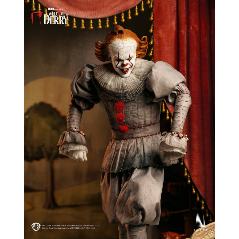INART - Figura coleccionable de Pennywise a escala 1/6 - IT: Bienvenidos a Derry, temporada 1