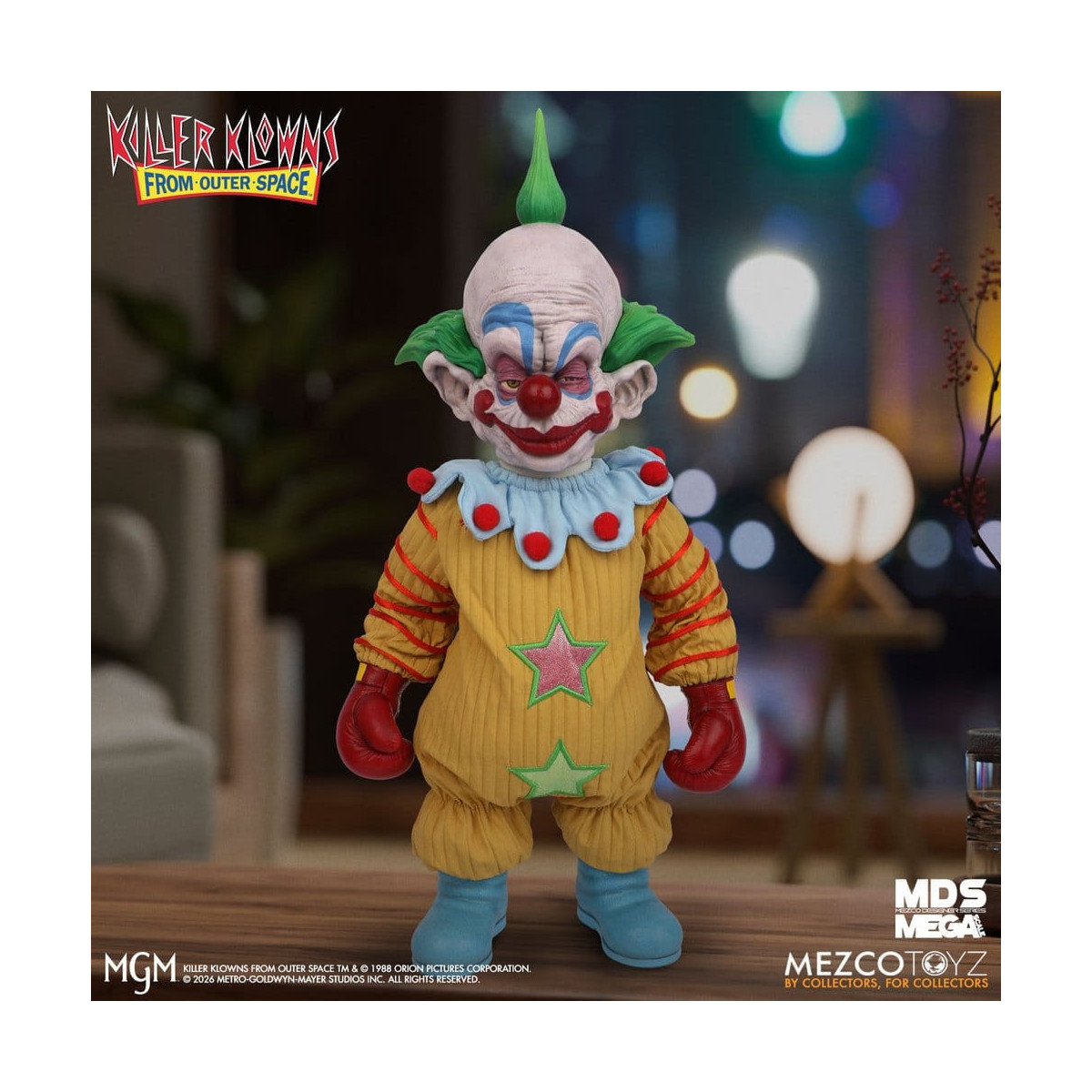 Mezco - Los payasos asesinos de otro mundo - Mega Scale SHORTY - Mega Designer Serie «Killer Klowns from Outer Space»