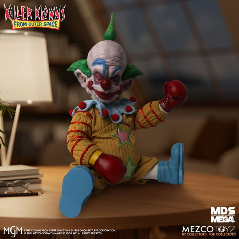 Mezco - Los payasos asesinos de otro mundo - Mega Scale SHORTY - Mega Designer Serie «Killer Klowns from Outer Space»