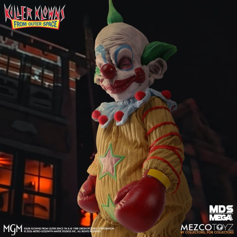 Mezco - Los payasos asesinos de otro mundo - Mega Scale SHORTY - Mega Designer Serie «Killer Klowns from Outer Space»