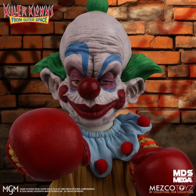 Mezco - Los payasos asesinos de otro mundo - Mega Scale SHORTY - Mega Designer Serie «Killer Klowns from Outer Space»