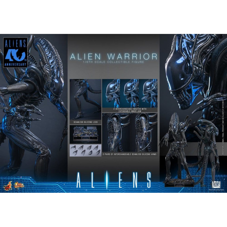 Hot Toys - Aliens  -  Alien Warrior v2 MMS, escala 1/6