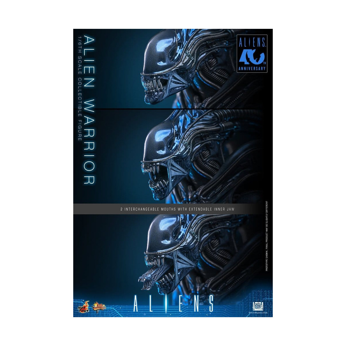 Hot Toys - Aliens  -  Alien Warrior v2 MMS, escala 1/6