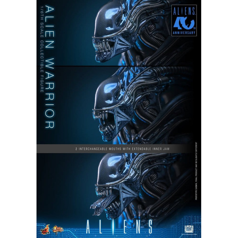Hot Toys - Aliens  -  Alien Warrior v2 MMS, escala 1/6