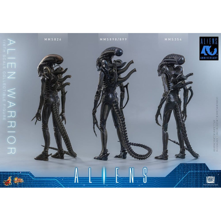 Hot Toys - Aliens  -  Alien Warrior v2 MMS, escala 1/6