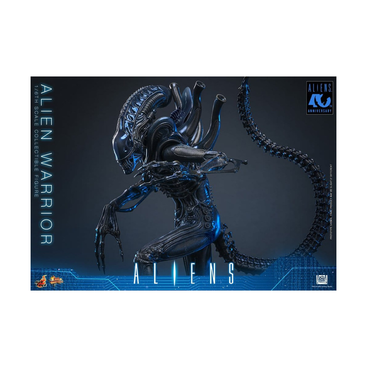 Hot Toys - Aliens  -  Alien Warrior v2 MMS, escala 1/6