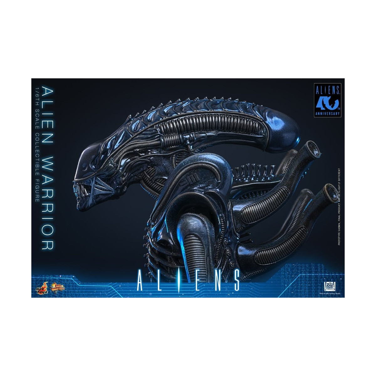 Hot Toys - Aliens  -  Alien Warrior v2 MMS, escala 1/6
