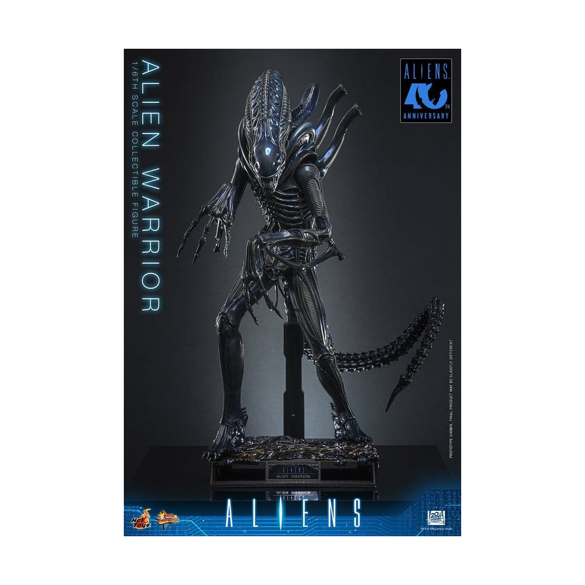 Hot Toys - Aliens  -  Alien Warrior v2 MMS, escala 1/6