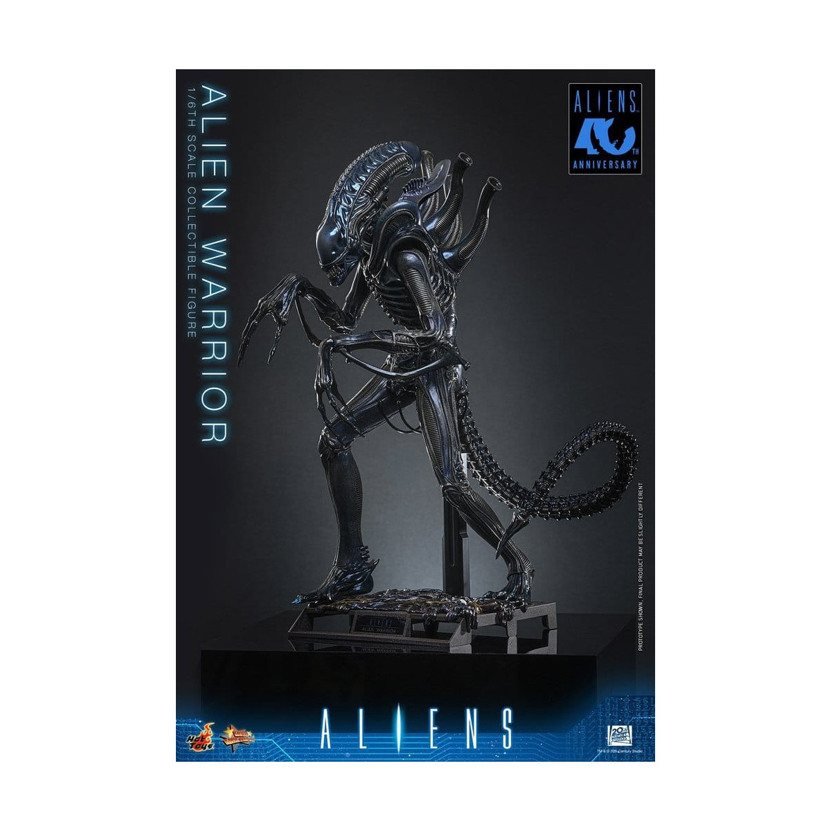 Hot Toys - Aliens  -  Alien Warrior v2 MMS, escala 1/6
