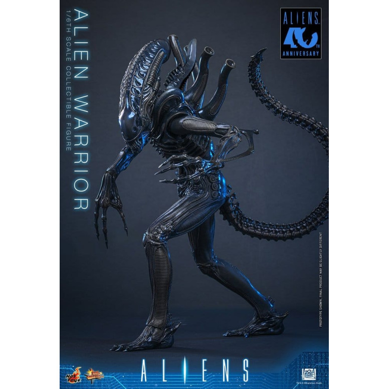Hot Toys - Aliens  -  Alien Warrior v2 MMS, escala 1/6