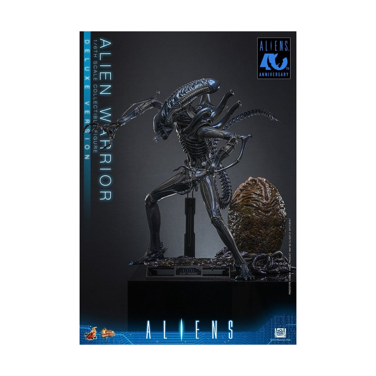 Hot Toys - Aliens  -  Alien Warrior v2 Deluxe MMS, escala 1/6