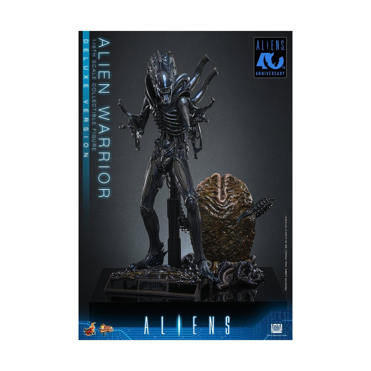Hot Toys - Aliens  -  Alien Warrior v2 Deluxe MMS, escala 1/6