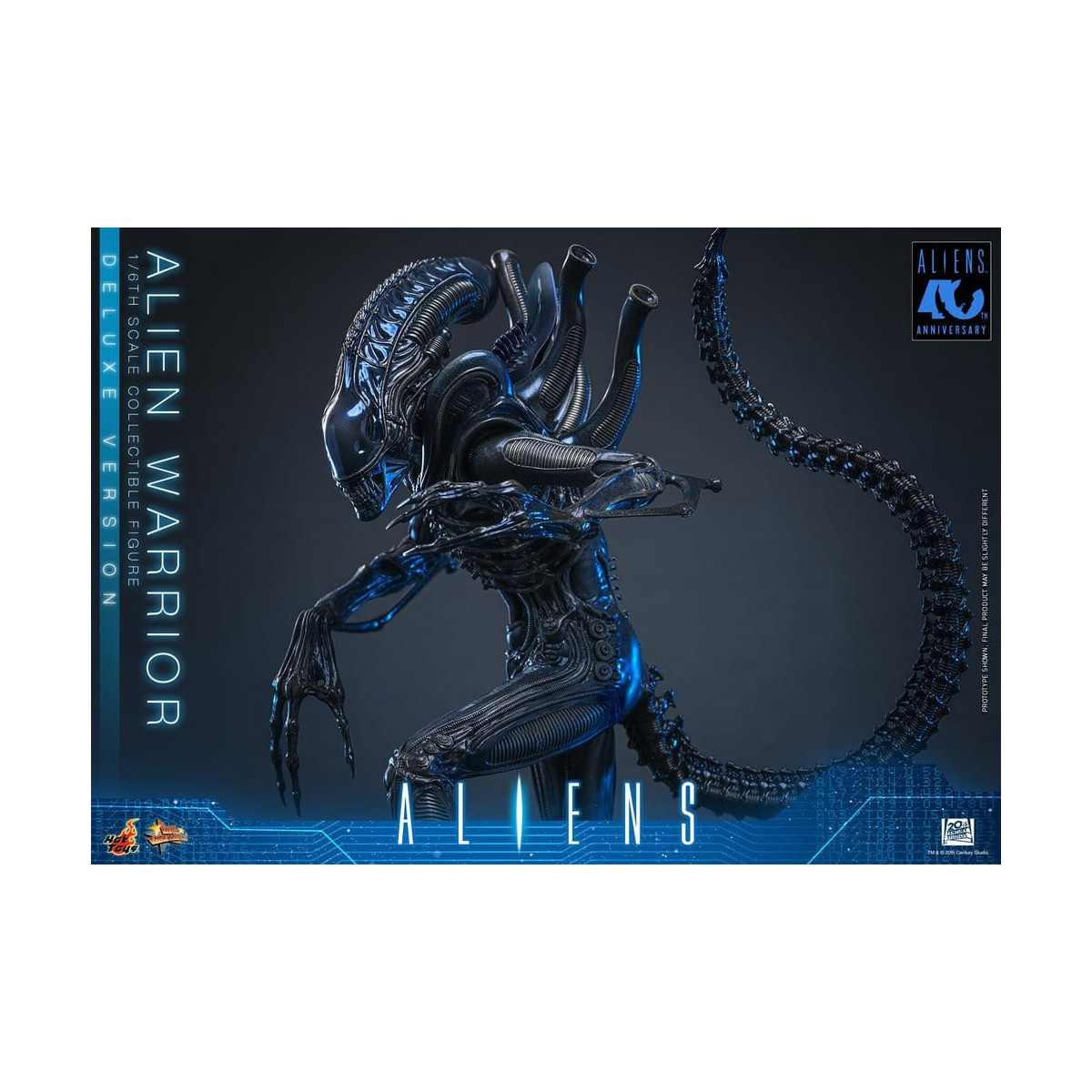 Hot Toys - Aliens  -  Alien Warrior v2 Deluxe MMS, escala 1/6