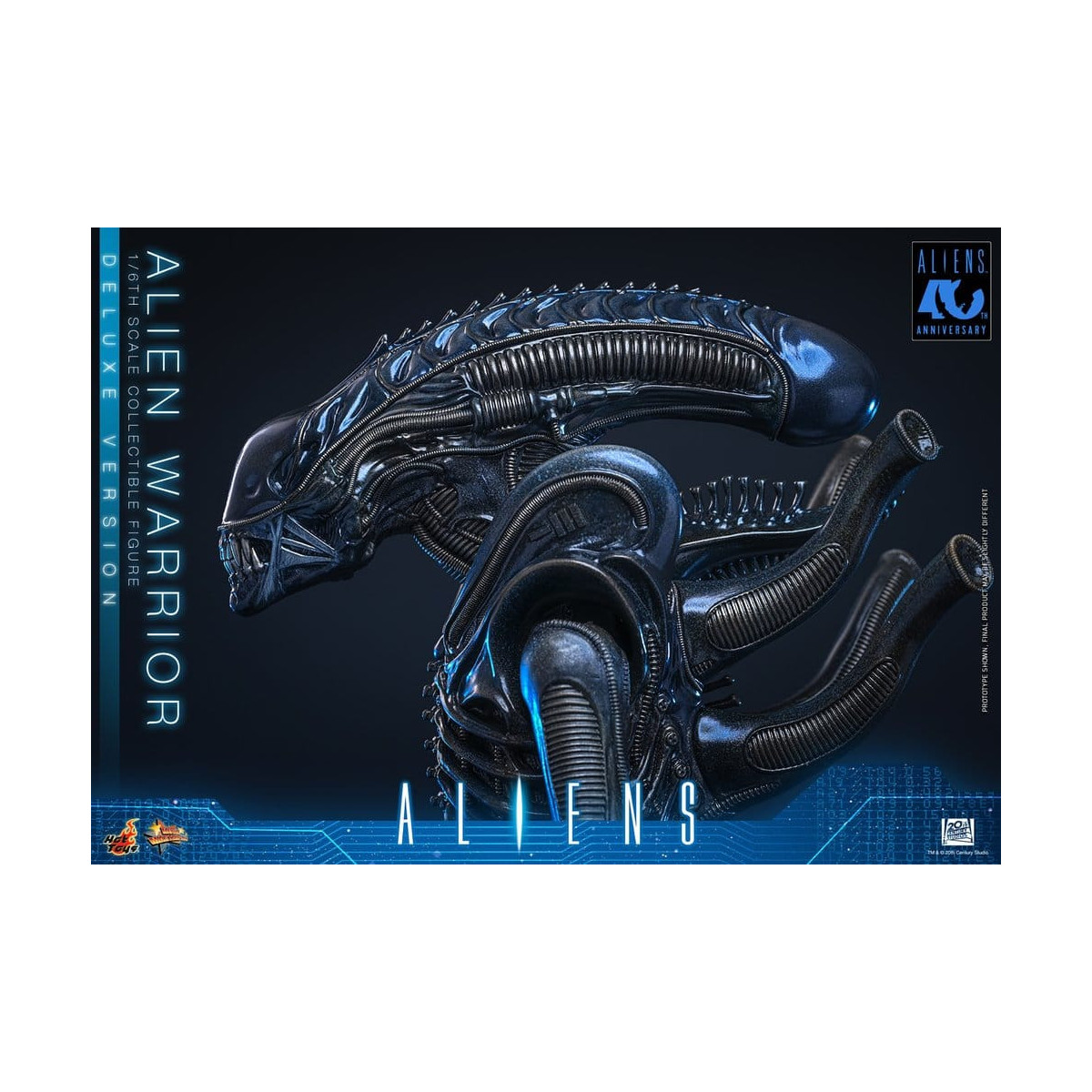 Hot Toys - Aliens  -  Alien Warrior v2 Deluxe MMS, escala 1/6