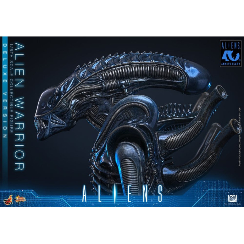 Hot Toys - Aliens  -  Alien Warrior v2 Deluxe MMS, escala 1/6