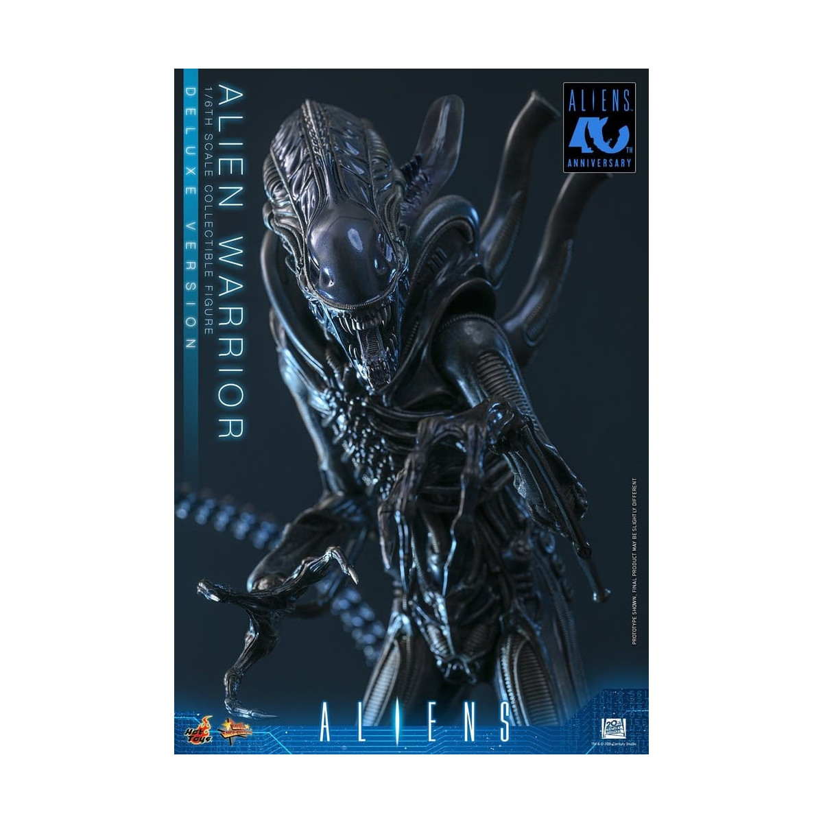 Hot Toys - Aliens  -  Alien Warrior v2 Deluxe MMS, escala 1/6