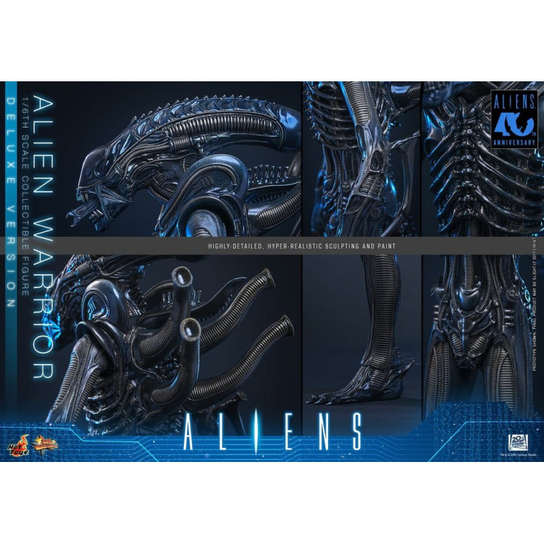 Hot Toys - Aliens  -  Alien Warrior v2 Deluxe MMS, escala 1/6