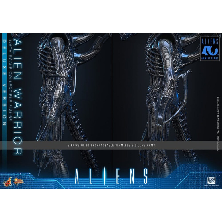 Hot Toys - Aliens  -  Alien Warrior v2 Deluxe MMS, escala 1/6