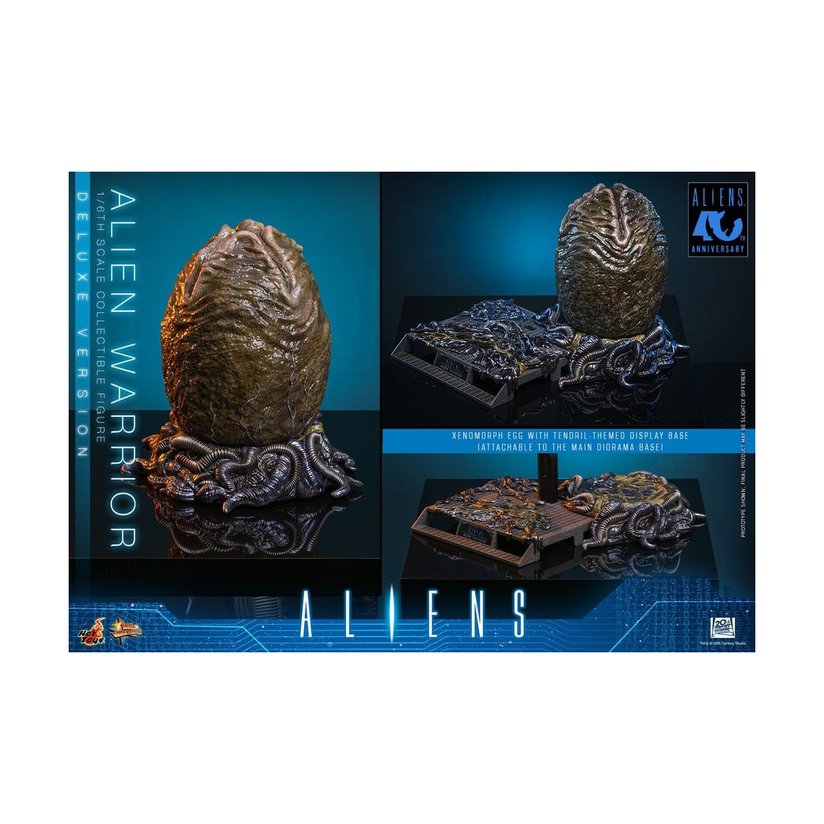 Hot Toys - Aliens  -  Alien Warrior v2 Deluxe MMS, escala 1/6
