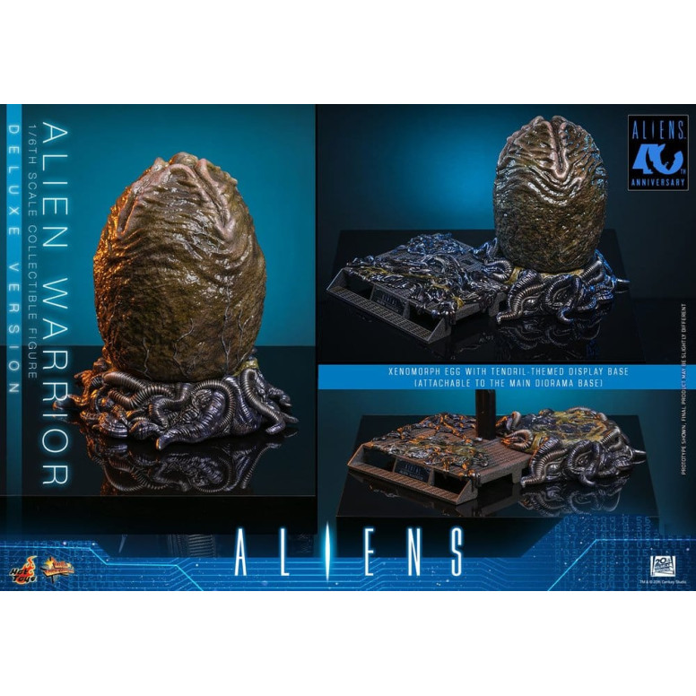 Hot Toys - Aliens  -  Alien Warrior v2 Deluxe MMS, escala 1/6
