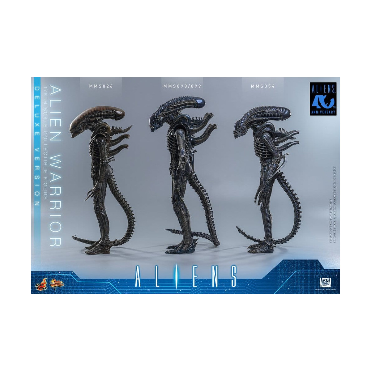 Hot Toys - Aliens  -  Alien Warrior v2 Deluxe MMS, escala 1/6