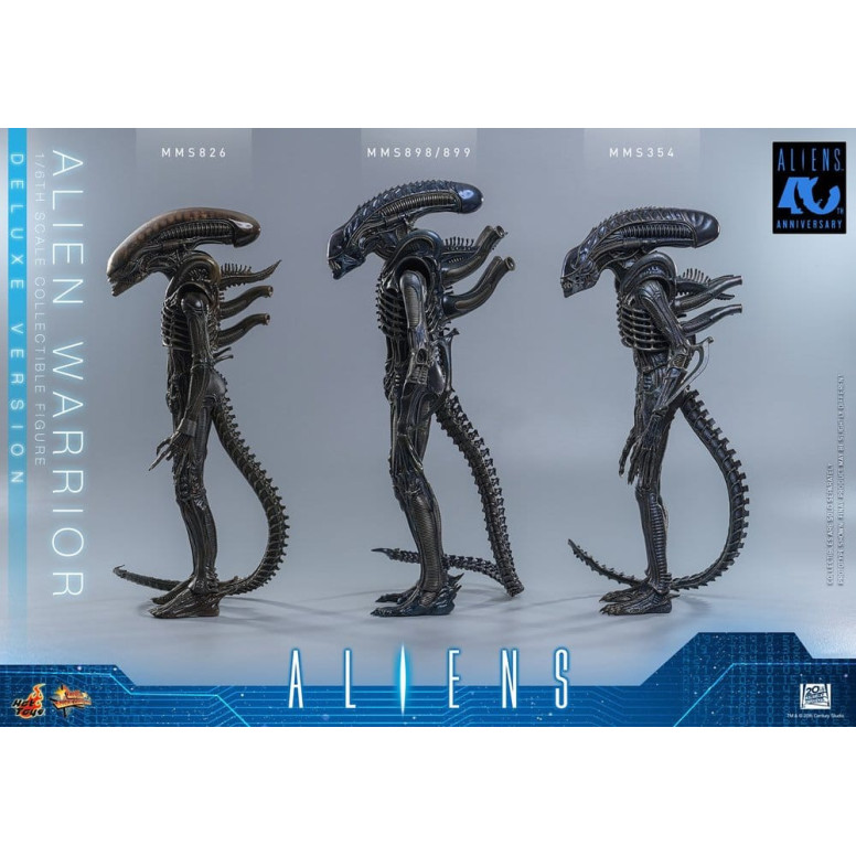 Hot Toys - Aliens  -  Alien Warrior v2 Deluxe MMS, escala 1/6