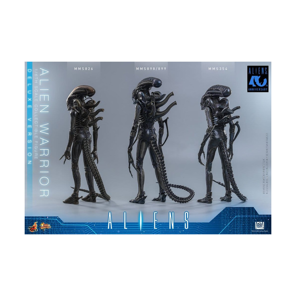 Hot Toys - Aliens  -  Alien Warrior v2 Deluxe MMS, escala 1/6