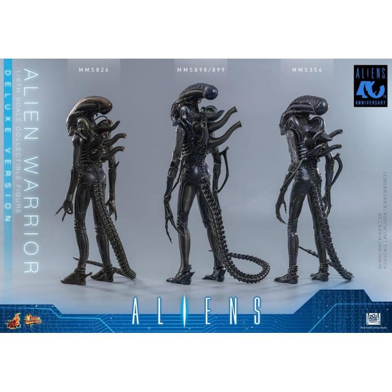 Hot Toys - Aliens  -  Alien Warrior v2 Deluxe MMS, escala 1/6