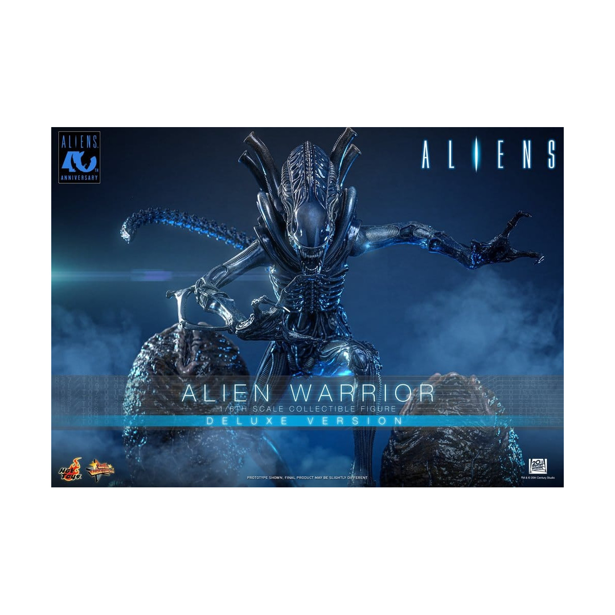 Hot Toys - Aliens  -  Alien Warrior v2 Deluxe MMS, escala 1/6