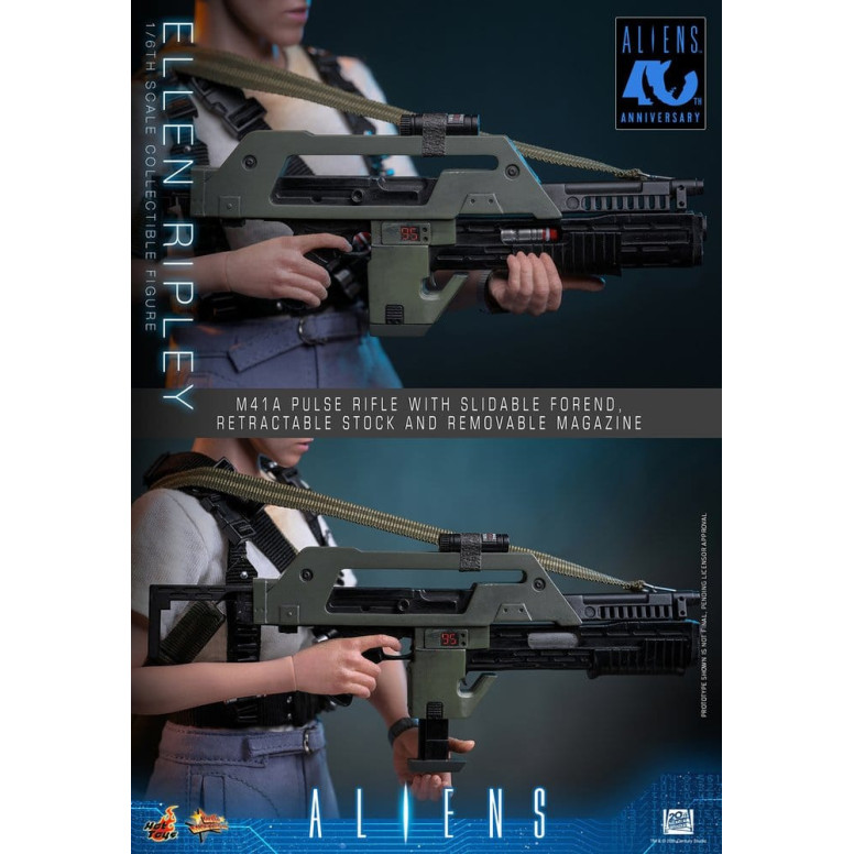 Hot Toys - Aliens - Ellen Ripley MMS, escala 1/6
