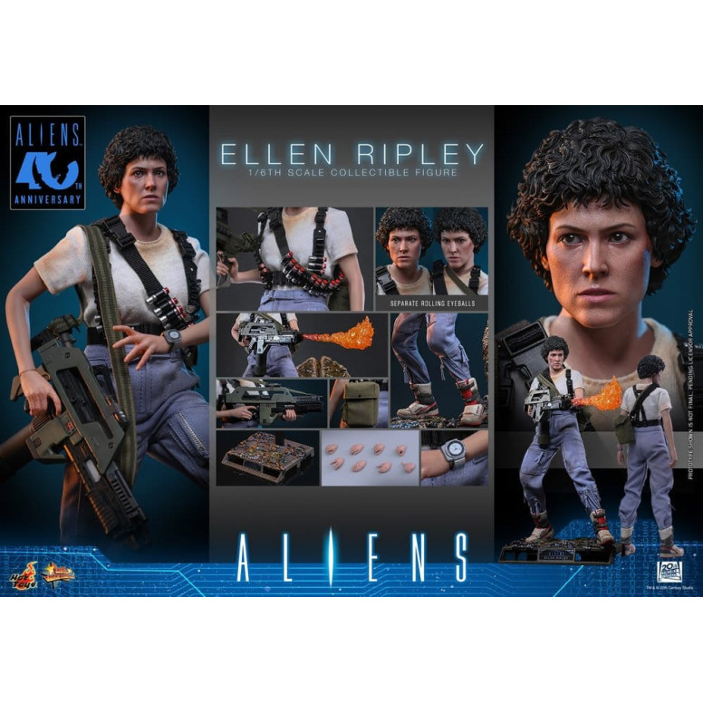 Hot Toys - Aliens - Ellen Ripley MMS, escala 1/6