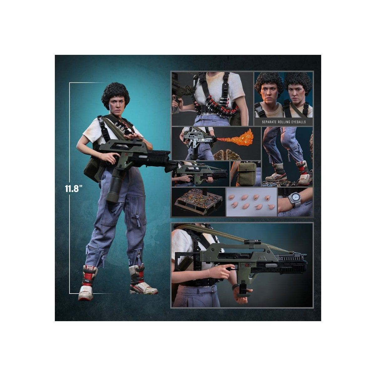 Hot Toys - Aliens - Ellen Ripley MMS, escala 1/6