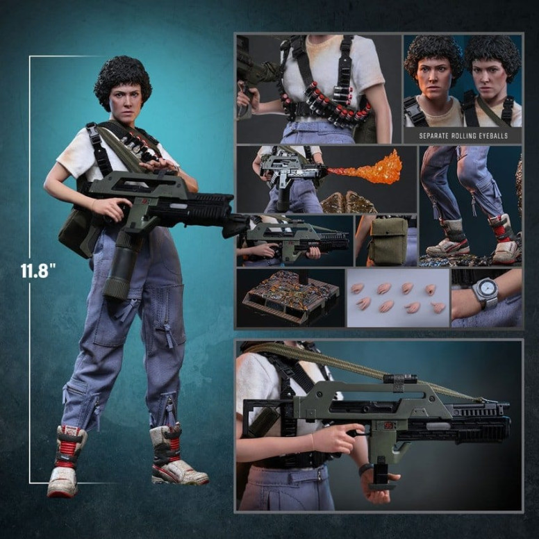 Hot Toys - Aliens - Ellen Ripley MMS, escala 1/6