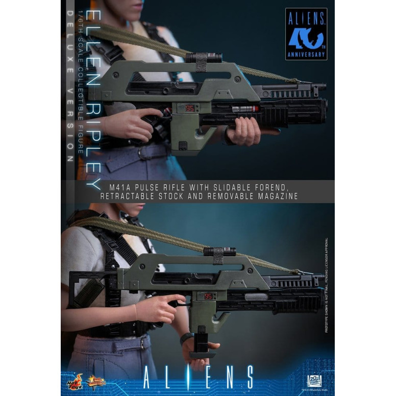 Hot Toys - Aliens - Ellen Ripley Deluxe version MMS , escala 1/6