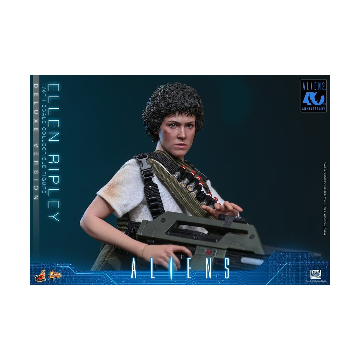 Hot Toys - Aliens - Ellen Ripley Deluxe version MMS , escala 1/6